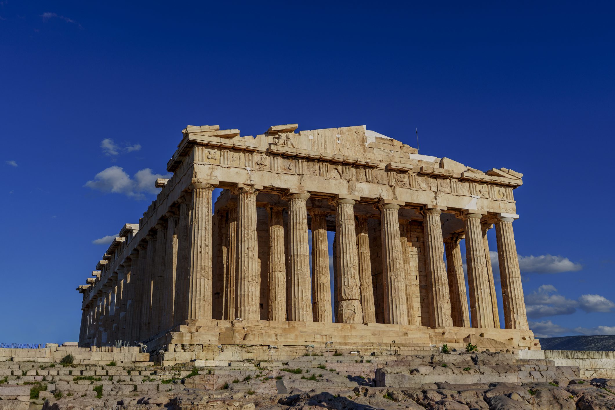 The Parthenon, iconic ancient temple on the Acropolis of Athens